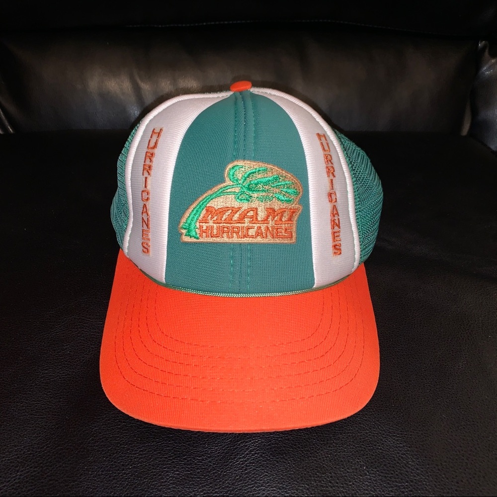 Vintage Miami hurricanes snapback